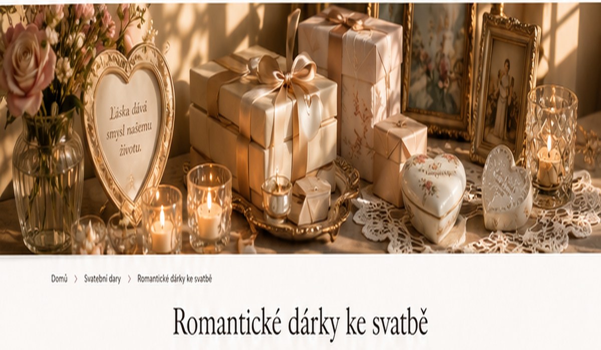 Inspirace na svatební dárky